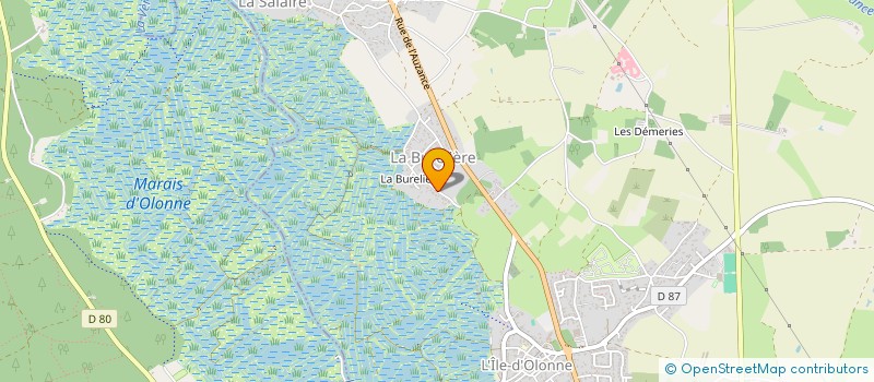 localisation de l'entreprise AMT  LES ACHARDS