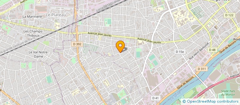 localisation de l'entreprise AMT AUTOMOBILE  ARGENTEUIL