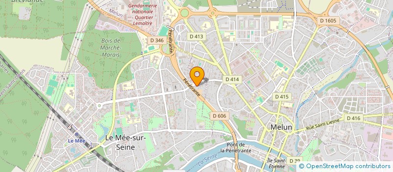 localisation de l'entreprise AMT BATIMENT à LE MEE-SUR-SEINE