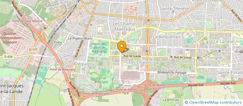 localisation de l'entreprise AMT BATIMENT CONSTRUCTION  RENNES