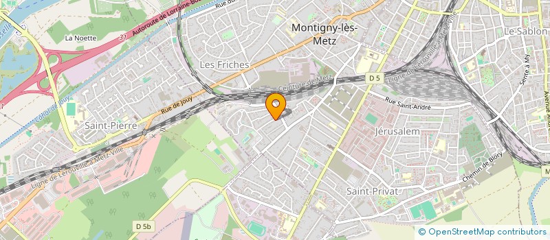 localisation de l'entreprise AMT CONCEPT à MONTIGNY-LES-METZ