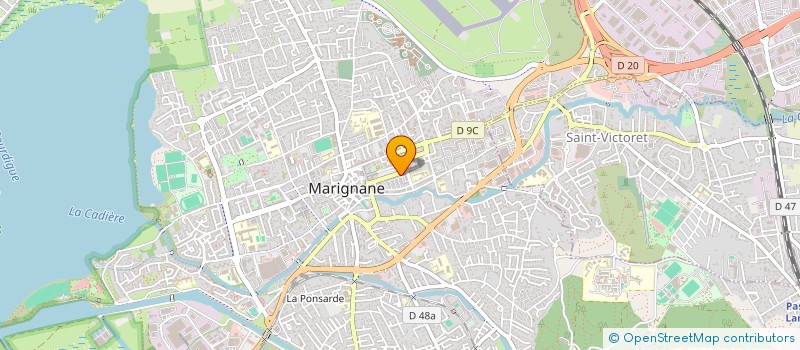 localisation de l'entreprise AMT CONCEPT  MARIGNANE