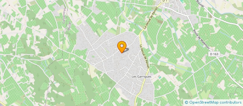 localisation de l'entreprise AMT CONSTRUCTION à MAZAN