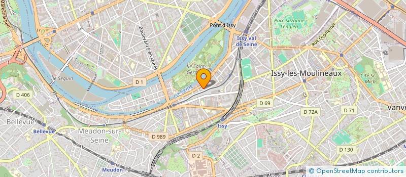 localisation de l'entreprise AMT CONSULTING à ISSY-LES-MOULINEAUX