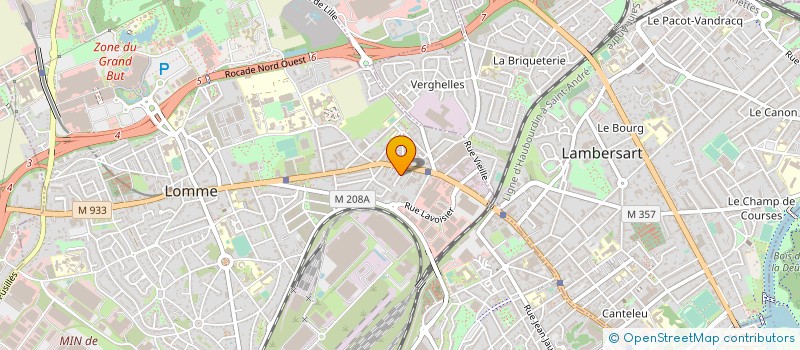 localisation de l'entreprise AMT DIFFUSION à LILLE