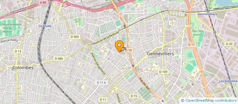 localisation de l'entreprise AMT EXPERT à ASNIERES-SUR-SEINE