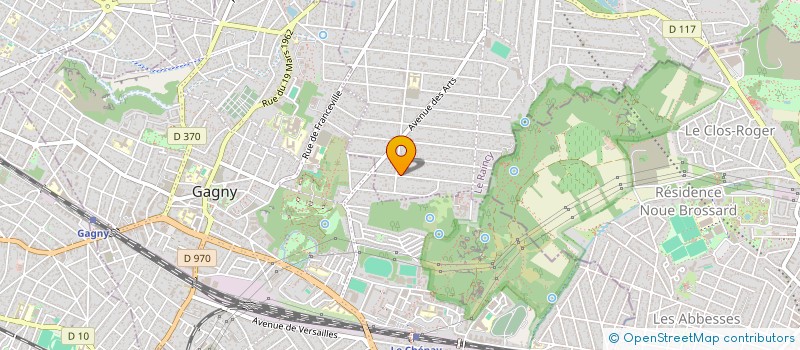 localisation de l'entreprise AMT FUNERAIRE  MONTFERMEIL