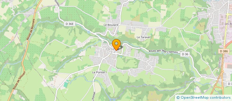 localisation de l'entreprise AMT GROUP  ORLIENAS