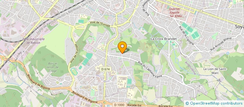localisation de l'entreprise AMT IMMOBILIER à ANGOULEME