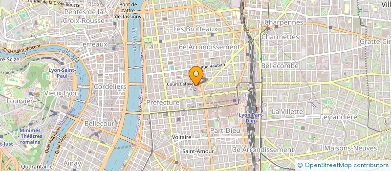 localisation de l'entreprise AMT VIANDES HOTEL DIEU  LYON