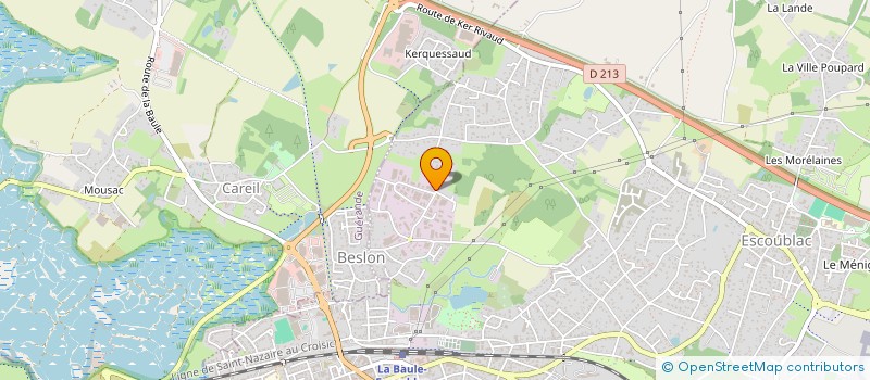 localisation de l'entreprise AMT ZONE DE BRAIS  LA BAULE-ESCOUBLAC