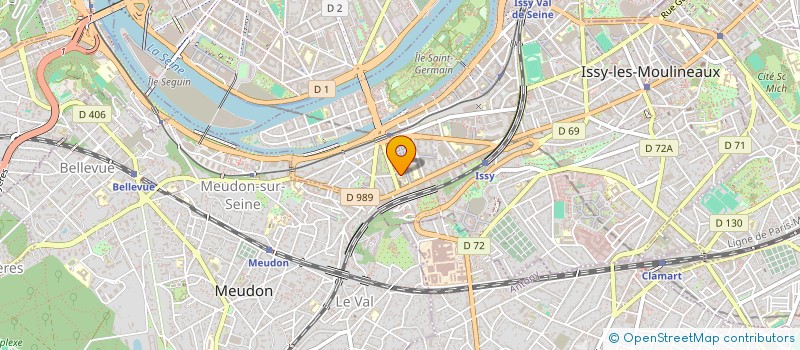 localisation de l'entreprise AMTAXI  ISSY-LES-MOULINEAUX