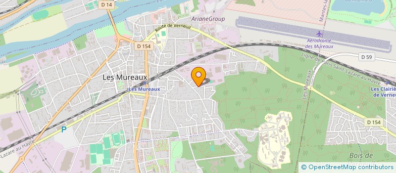 localisation de l'entreprise AMTC à LES MUREAUX