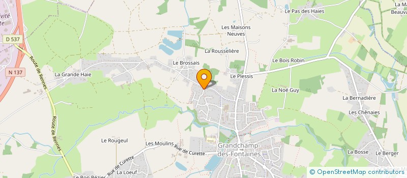 localisation de l'entreprise AMTEC  GRANDCHAMP-DES-FONTAINES