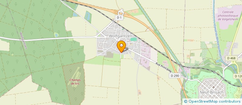 localisation de l'entreprise AMTECH  WOLFGANTZEN