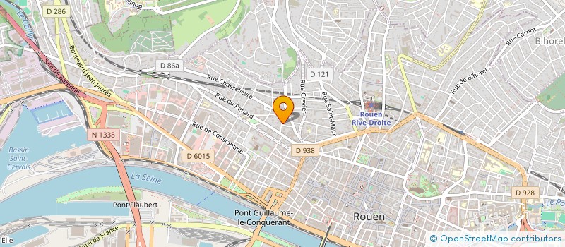 localisation de l'entreprise AMTER & GO à ROUEN