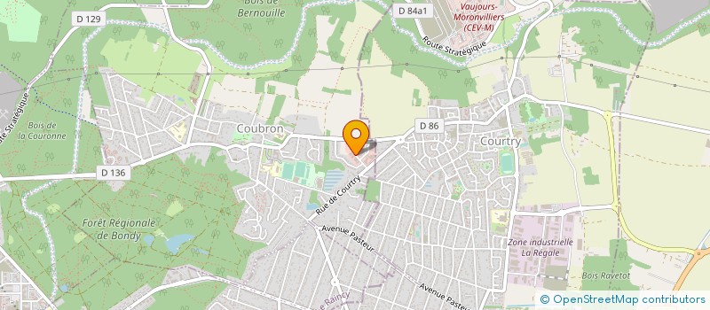 localisation de l'entreprise AMTG HARDOUIN à COUBRON