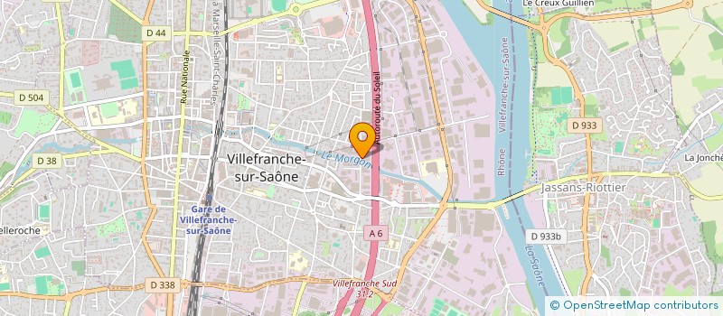 localisation de l'entreprise AMTI ALTECH ASSIST.MAINTENANCE TECH.IND.  VILLEFRANCHE-SUR-SAONE