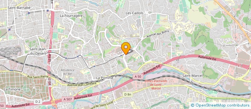localisation de l'entreprise AMTK à MARSEILLE