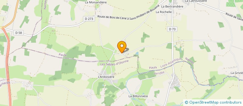 localisation de l'entreprise AMTL  PAULX