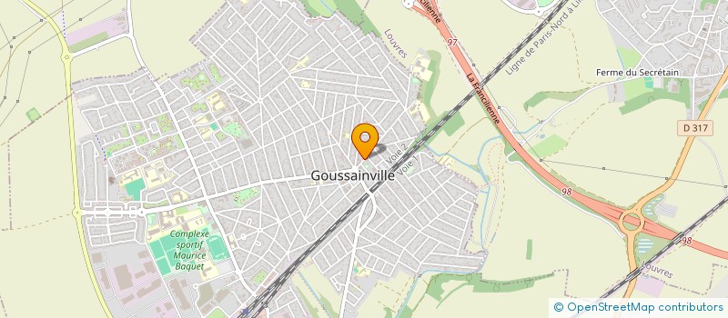 localisation de l'entreprise AMTP à GOUSSAINVILLE