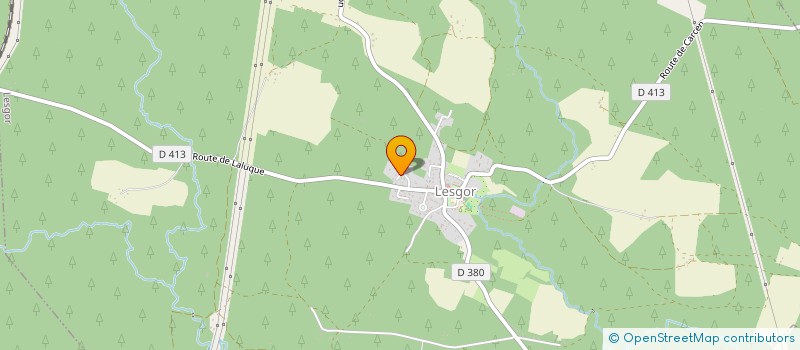 localisation de l'entreprise AMTP  LESGOR