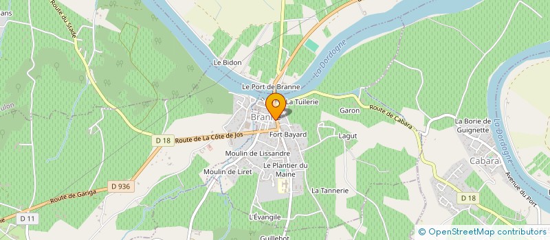 localisation de l'entreprise AMTP  CABARA