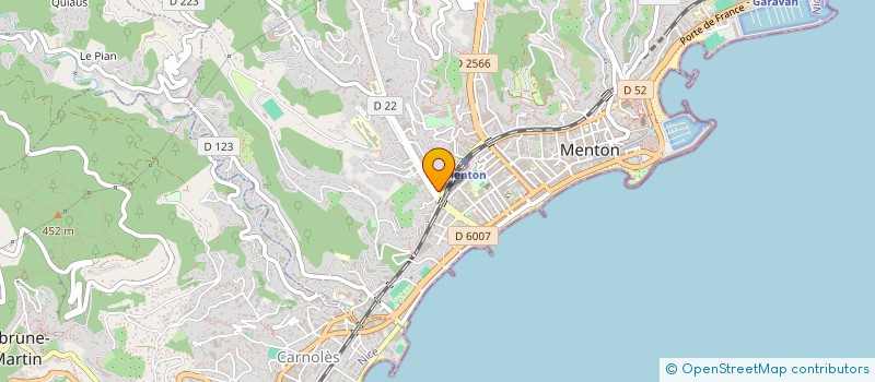 localisation de l'entreprise AMTR MOBILITE SERVICES à MENTON