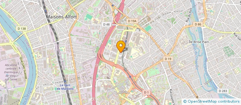 localisation de l'entreprise AMTRANS  CRETEIL