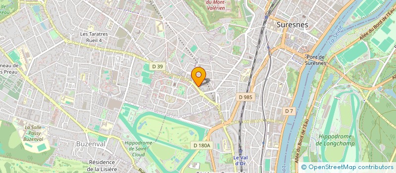 localisation de l'entreprise AMTRY à SURESNES