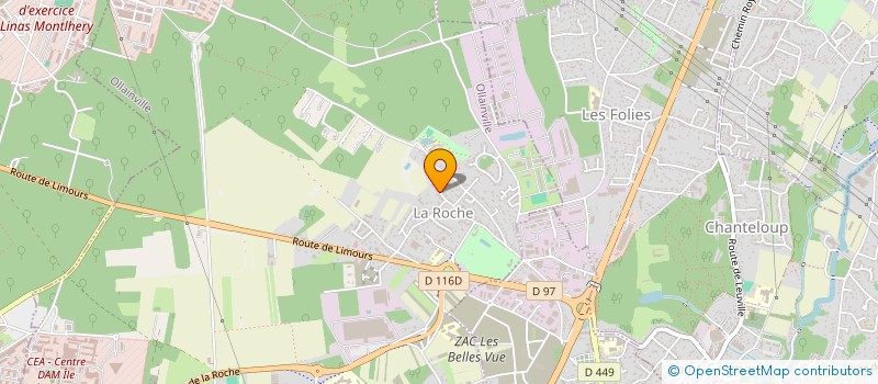 localisation de l'entreprise AMTS  OLLAINVILLE