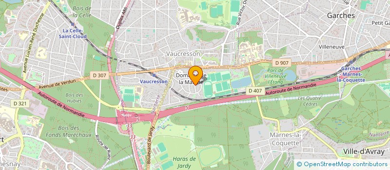 localisation de l'entreprise AMUBERIL SASU à VERSAILLES