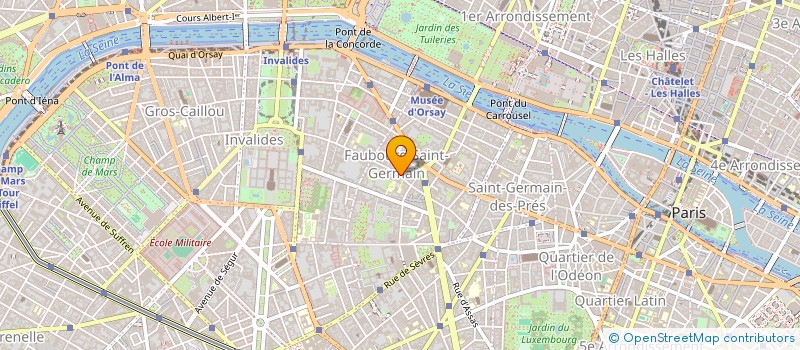 localisation de l'entreprise AMULETTE SAS à PARIS