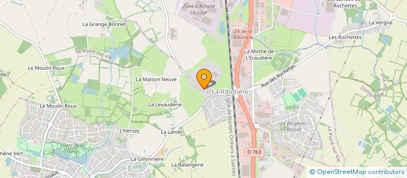 localisation de l'entreprise AMURE à LE POIRE-SUR-VIE