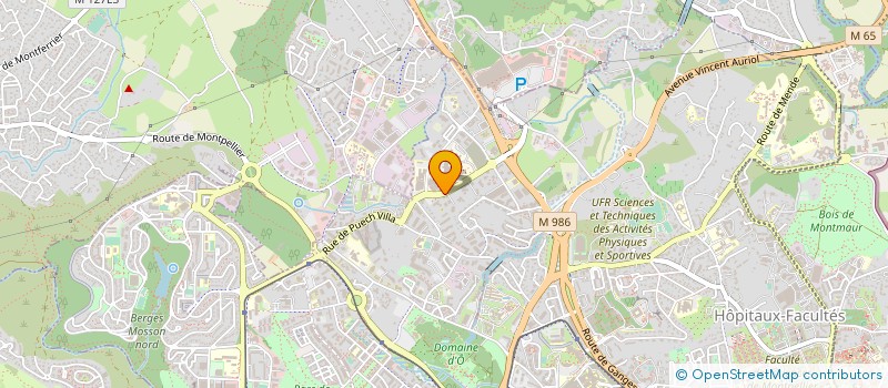 localisation de l'entreprise AMURE CONSULTANTS à MONTPELLIER