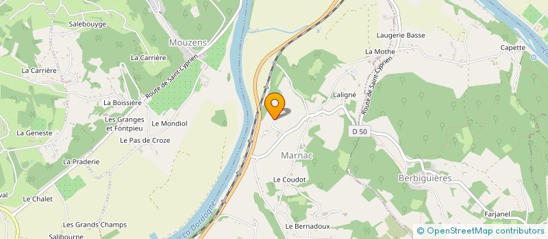 localisation de l'entreprise AMUSA MUSEES DU SARLADAIS à BEYNAC-ET-CAZENAC