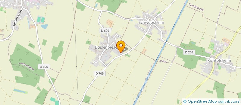 localisation de l'entreprise AMUSE BOUCHE  BSENBIESEN