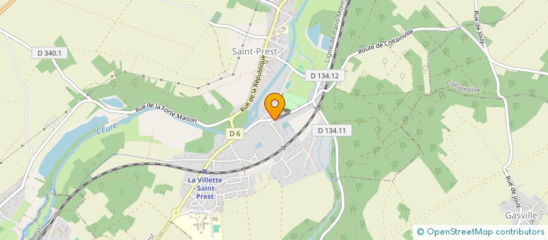 localisation de l'entreprise AMUSE TA BOITE à SAINT-PREST
