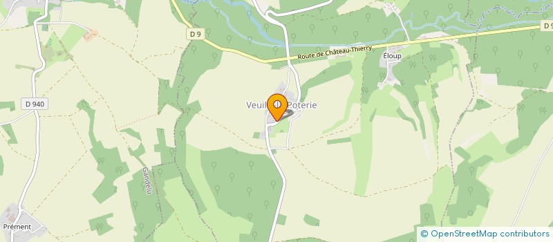 localisation de l'entreprise AMUZTOO V.L.P.  VEUILLY-LA-POTERIE