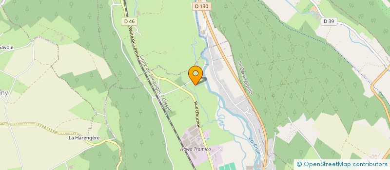 localisation de l'entreprise AMV GENIE CIVIL  BRIONNE