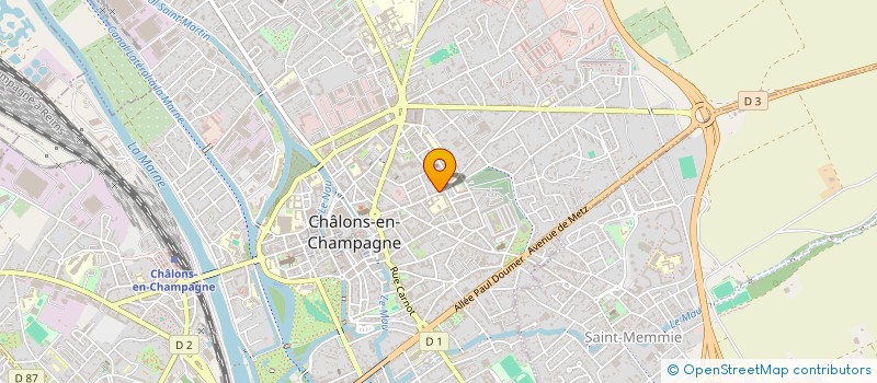 localisation de l'entreprise AMV TRINITA  CHALONS-EN-CHAMPAGNE