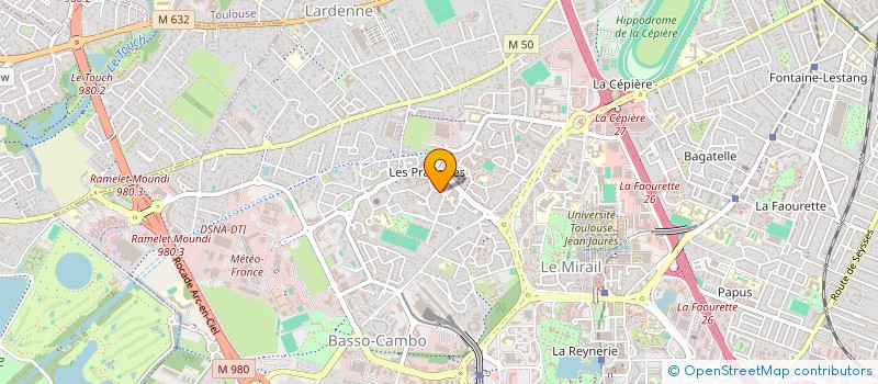 localisation de l'entreprise AMV31 à TOULOUSE