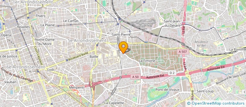 localisation de l'entreprise AMVB à MARSEILLE
