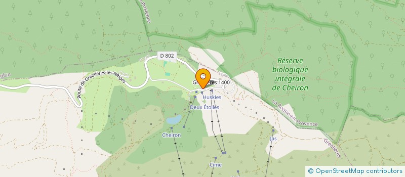 localisation de l'entreprise AMVB  GREOLIERES