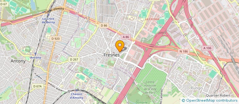 localisation de l'entreprise AMVG CONSEILS à FRESNES