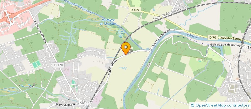 localisation de l'entreprise AMVM  DAX