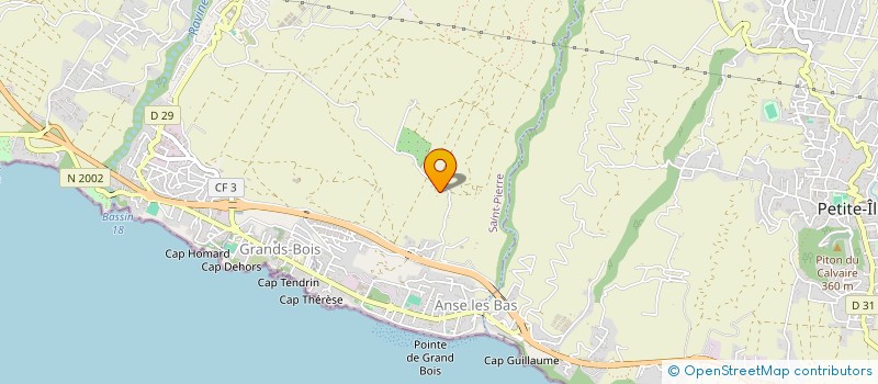 localisation de l'entreprise AMVP à SAINT-PIERRE