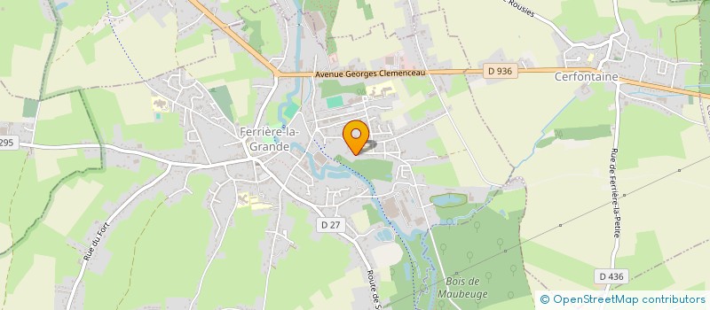 localisation de l'entreprise AMVR  FERRIERE-LA-GRANDE