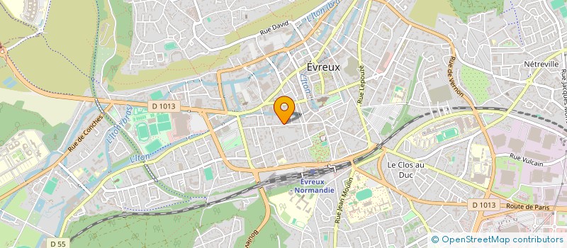 localisation de l'entreprise AMW ENGLISH TRAINING à LE HAVRE