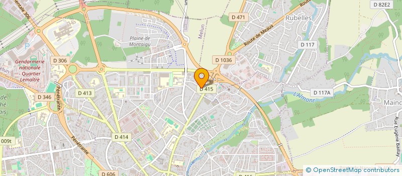 localisation de l'entreprise AMW HOLDING à MELUN